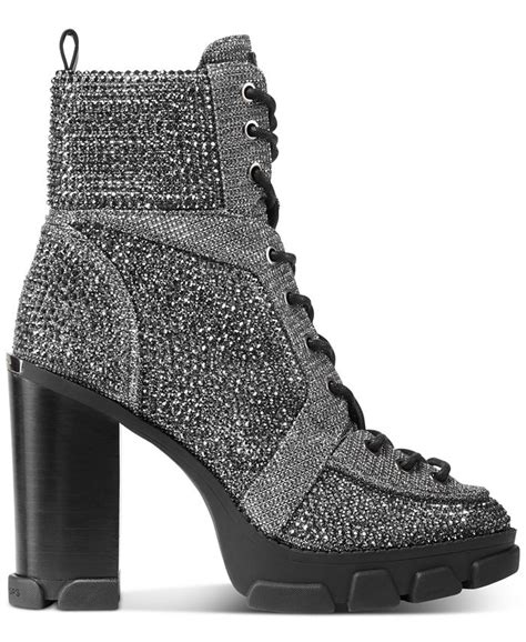 michael kors ridley lace up bootie|Michael Michael Kors Ridley Lace.